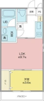 ジュネス千種の間取り画像