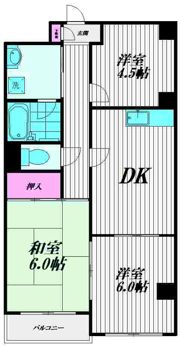 ペーブメント久が原の間取り画像