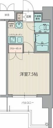 パルティール千種の間取り画像