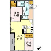 メゾンN＆Nの間取り画像