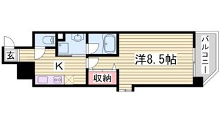HESTIA神戸の間取り画像