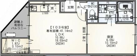 Willow Laneの間取り画像