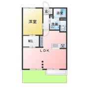グリーンタウントーシンB棟の間取り画像