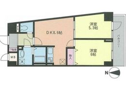 栄広クリアシティ第3の間取り画像