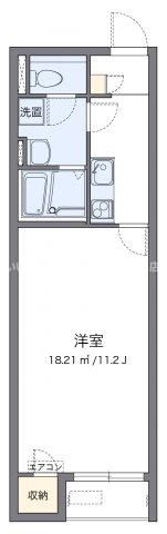 レオネクストアルファの間取り画像