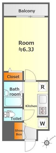 吉祥寺ロイヤルマンションの間取り画像