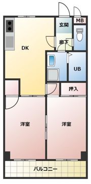メゾン欅の間取り画像