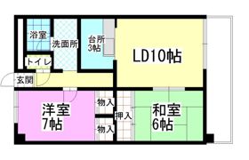 シャローム下中野の間取り画像