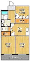 ギャランドラ片野の間取り画像