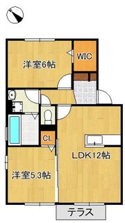 ウィットエブリBの間取り画像