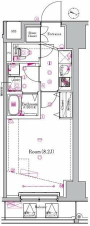 メイクスデザイン東十条の間取り画像