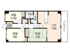 ダイアパレスパークサイド川内の間取り画像