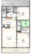 ハレレアⅡの間取り画像