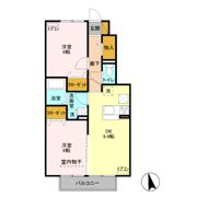 サンモール Aの間取り画像