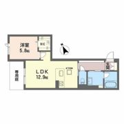 Olivecourt（オリーブコート）の間取り画像