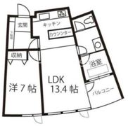 フロンティアTACHIBANAの間取り画像