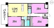 ブリリアントコート松末の間取り画像
