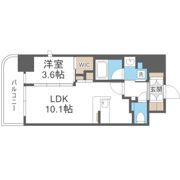 コンフォリア・リヴ北浜淡路町の間取り画像