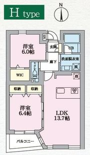 バンレーラ鷹番の間取り画像