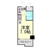 コスモプラザ三宮の間取り画像