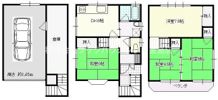 四條畷市中野1丁目賃貸住宅の間取り画像