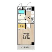 おおきに北梅田サニーアパートメントの間取り画像