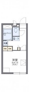 レオパレス輝の間取り画像