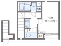 クレイノのぞみ西ヶ原の間取り画像