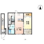 メルヴェールⅡの間取り画像