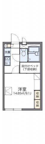 レオパレスKOBAの間取り画像