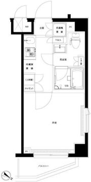 ルーブル旗の台弐番館の間取り画像