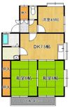 コーポなかのの間取り画像