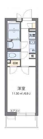 クレイノGONTAの間取り画像
