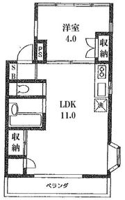 ヴィラヨシダ東川口の間取り画像