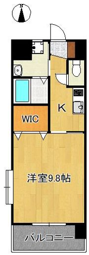 サージュ陣原の間取り画像