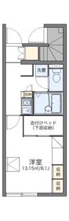 レオパレスBALZACの間取り画像