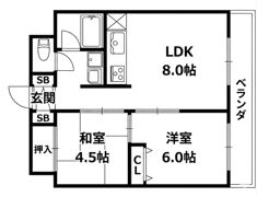 フェニックス山手の間取り画像