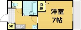 シャトレ豊津Ⅱの間取り画像