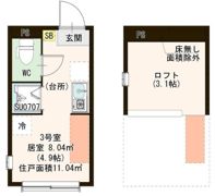 ハーモニーテラスルクス千川の間取り画像
