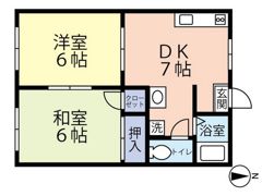 グリーンハウスの間取り画像
