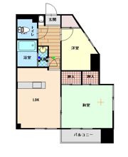 ドミール東灘Ⅱの間取り画像