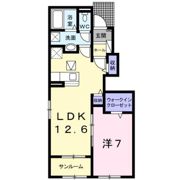 PLAIN 桃の木の間取り画像