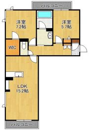 シャーメゾン・ネバーランドの間取り画像