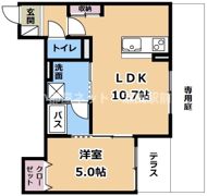 ウォグノォつきのわの間取り画像