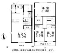 サンメゾンの間取り画像