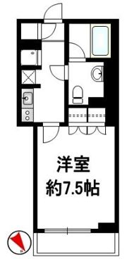 シティタワー横濱の間取り画像