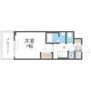 レジュールアッシュウエストレジスの間取り画像