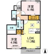 ホワイエ国富の間取り画像
