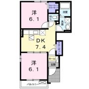 サンリットハウス Aの間取り画像
