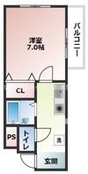 ボヌールKの間取り画像